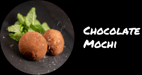 Sushi Fusion London. Japanese cuisine. Special rolls, vegan and desserts. chocolate mochi
